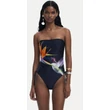 Desigual Swim Colibri One P. fürdőruha