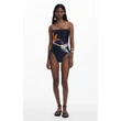 Desigual Swim Colibri One P. fürdőruha
