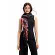 Desigual Foulard Flores Liquid kendő