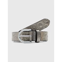 Desigual Belt Embossed Silver öv