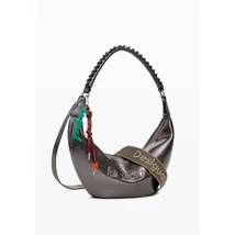 Desigual  Bag Half Logo Zante Dark Silver táska