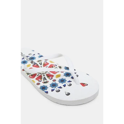 Desigual Shoes Flip Flop Butterfly