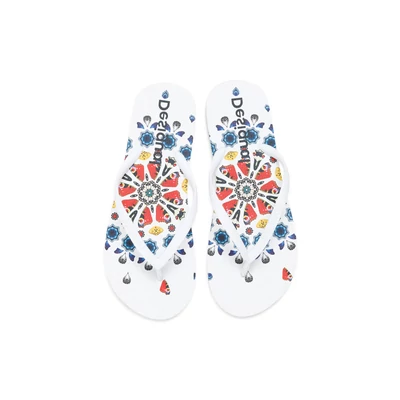 Desigual Shoes Flip Flop Butterfly