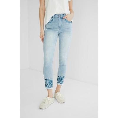 Desigual Denim Ankle Paisley