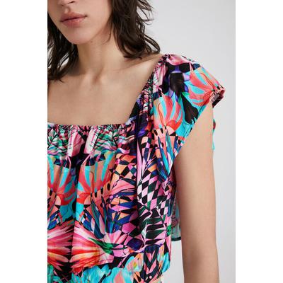 Desigual Blus Poppy Virtual Pink