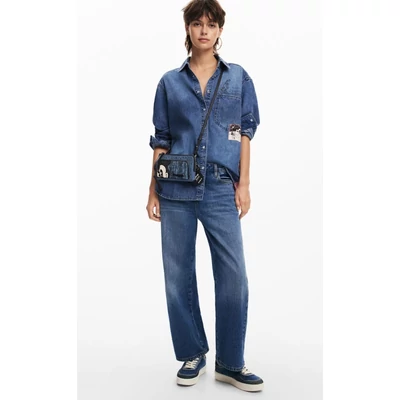Desigual Mone Mickey Denim Edge Lisa táska
