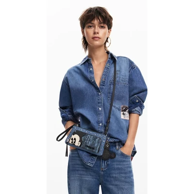Desigual Mone Mickey Denim Edge Lisa táska