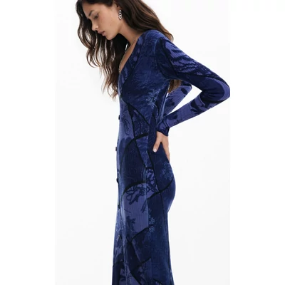 Desigual Vest Blue ruha