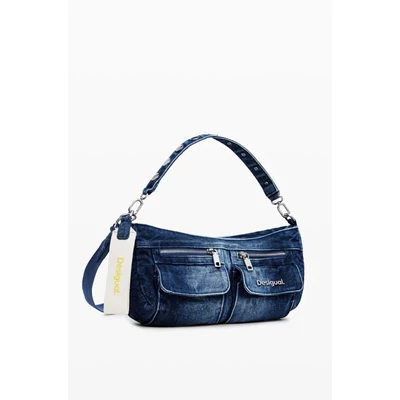 Desigual Bag Denim Priori Multipocket Donosti táska