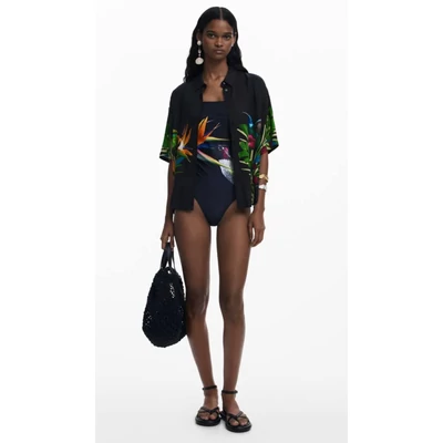 Desigual Swim Colibri One P. fürdőruha