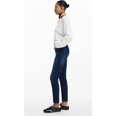 Desigual Denim Akira farmernadrág