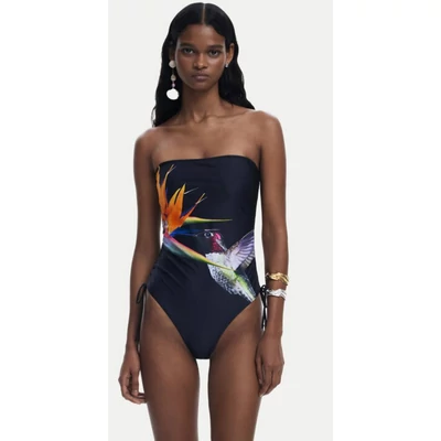 Desigual Swim Colibri One P. fürdőruha