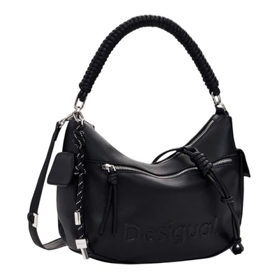 Desigual Bag Half Astana Black táska