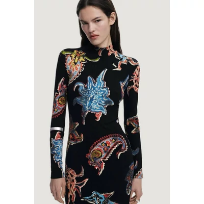 Desigual Vest Melted Paisleys Lacroix ruha