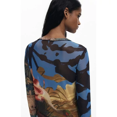 Desigual Ts Dragon Lacroix 