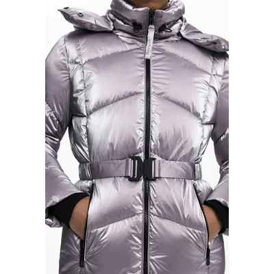Desigual Padded Metalic kabát