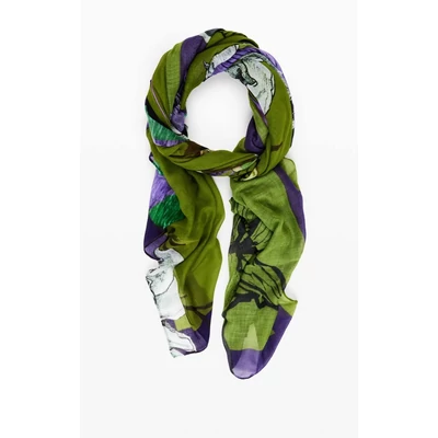 Desigual Foulard Flowers Lacroix kendő