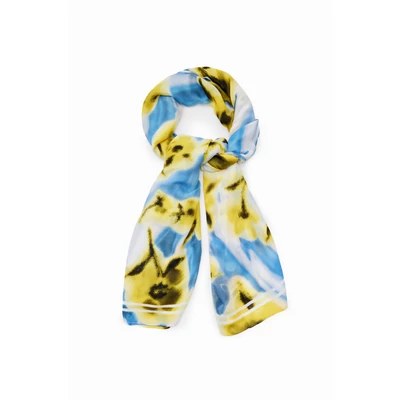 Desigual Floral Foulard Rectangle kendő