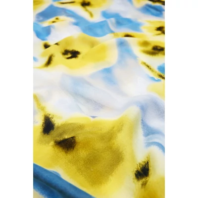 Desigual Floral Foulard Rectangle kendő