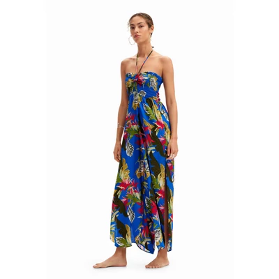 Desigual Swim Jumpsuit Tropical Party Overál