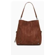 Desigual Bag Embro Patch Loverty Camel