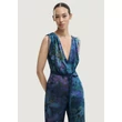 Desigual Jumpsuit Floresazul overál