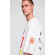 Desigual Ts Robots Short Light póló