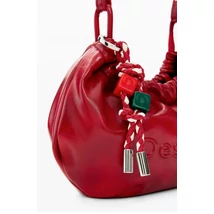 Desigual Mone Half Logo Waverly Phone Red kistáska 