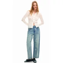 Desigual Denim Shine farmernadrág