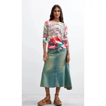 Desigual Jers Glitch pulóver