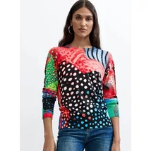 Desigual Jers Eyes pulóver