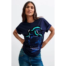 Desigual Ts Face póló