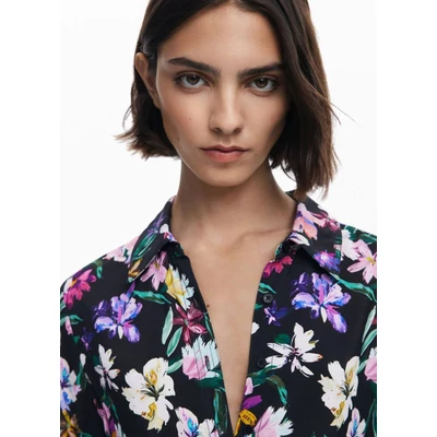 Desigual Vest Camisero Acrilica ruha