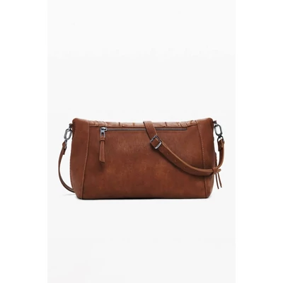 Desigual Bag Embro Patch Loverty Camel
