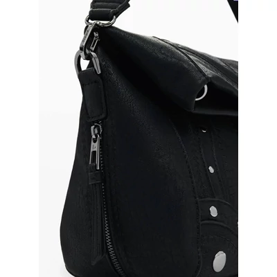 Desigual Bag Embro Patch Loverty Black