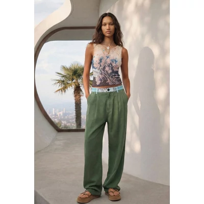 Desigual Reprise Pant Silk nadrág