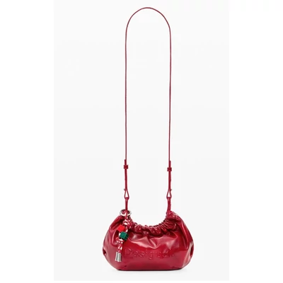 Desigual Mone Half Logo Waverly Phone Red kistáska 