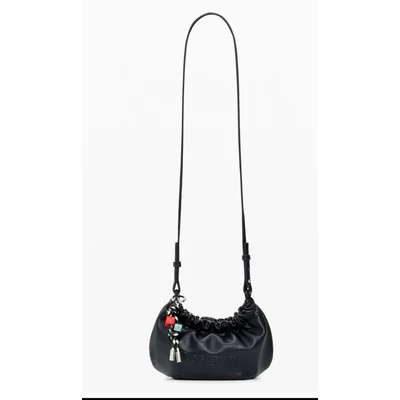 Desigual Mone Half Logo Waverly Phone Black kistáska 