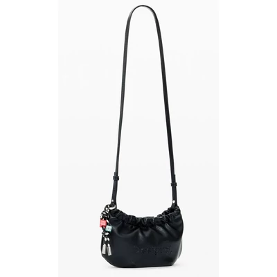 Desigual Mone Half Logo Waverly Phone Black kistáska 
