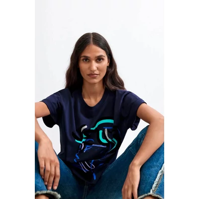 Desigual Ts Face póló