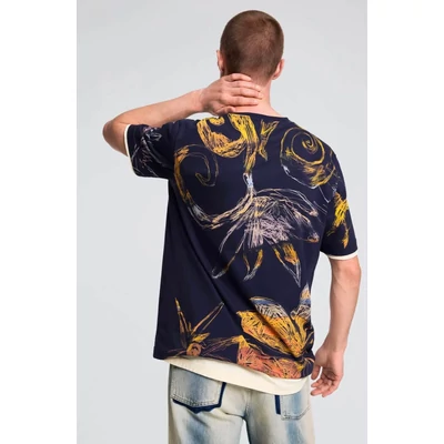 Desigual Ts Trujillo férfi póló