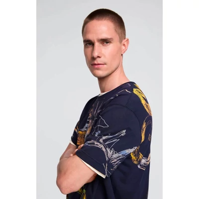 Desigual Ts Trujillo férfi póló