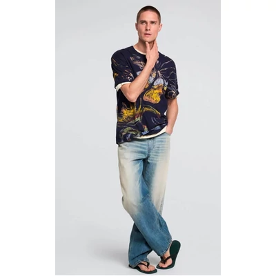 Desigual Ts Trujillo férfi póló